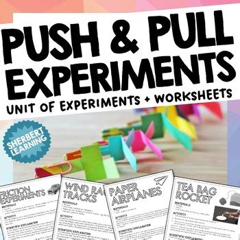 Image result for Experiments Using Force and Pulls