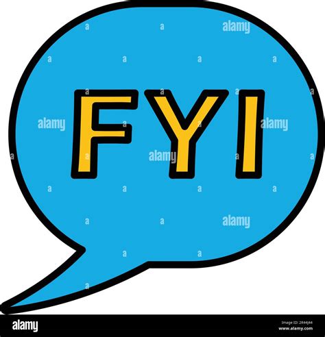 Abbreviation, bubble, fyi icon. - Perfect use for print media, web, stock images, commercial use ...