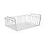 Styleys Metal Wire Basket Under Cabinet Storage Organizer with Dual Fit ...