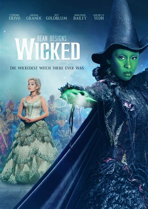 Wicked Movie Poster Coloring Page