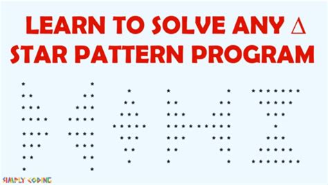 Image result for Algorithm for Pattern Star