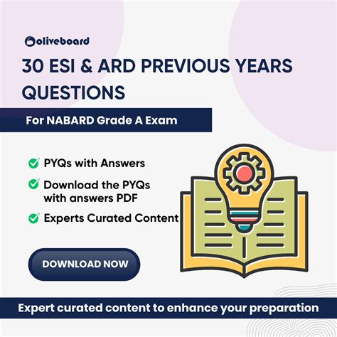 NABARD ESI & ARD 30 Previous Years Questions