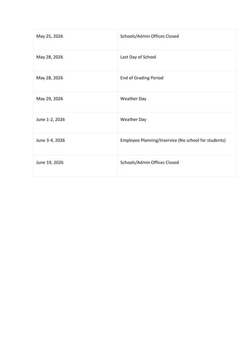 Duval County fl Schools Calendar 25-26 [PDF] - EduCounty