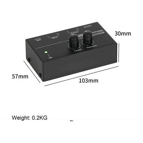 Preamplificatore Phono Per Giradischi - Alimentazione 100-240V, Ingresso/Uscita RCA, Uscita Cuffie 6.35mm - Foto 9