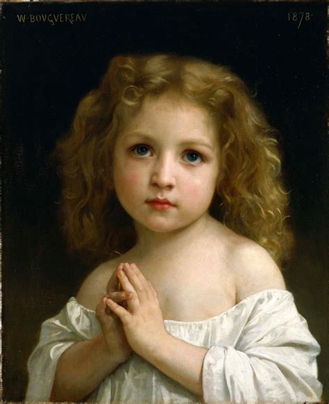 "Little Girl" by William Bouguereau, 1878. | William adolphe bouguereau ...