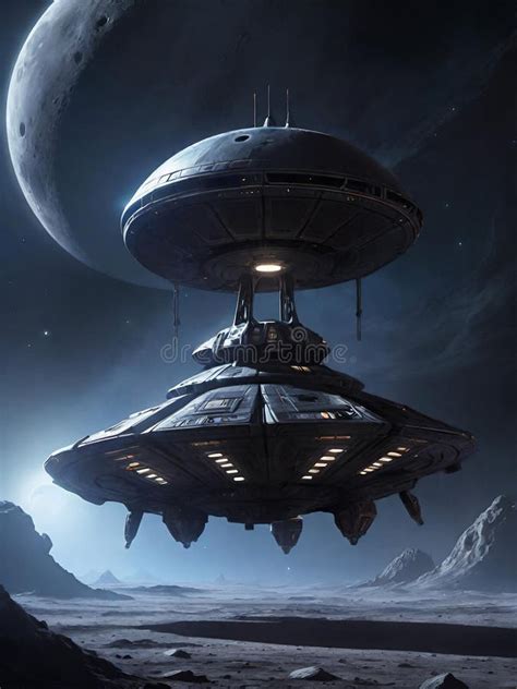 Image result for Alien Craft Landing in Moon