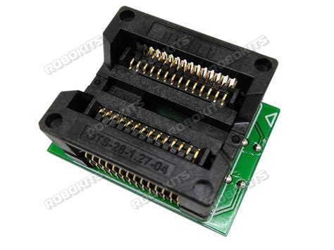 Programming Socket for SOP28 to 28pin Breakout with 7.5mm IC Width and ...