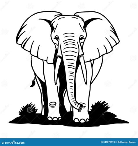 The Majestic Elephant: a Deep Dive into Their Intelligence and Social Structures Stock ...