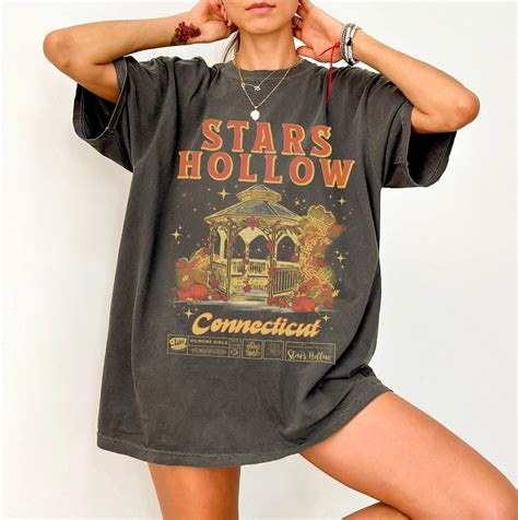 Stars Hollow Comfort Colors T-Shirt, Gilmore girls Shirt, Stars Hollow ...