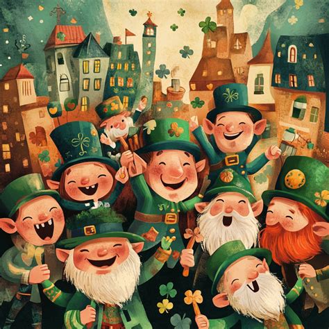 St. Patrick&s Day Leprechauns Art Free Stock Photo - Public Domain Pictures