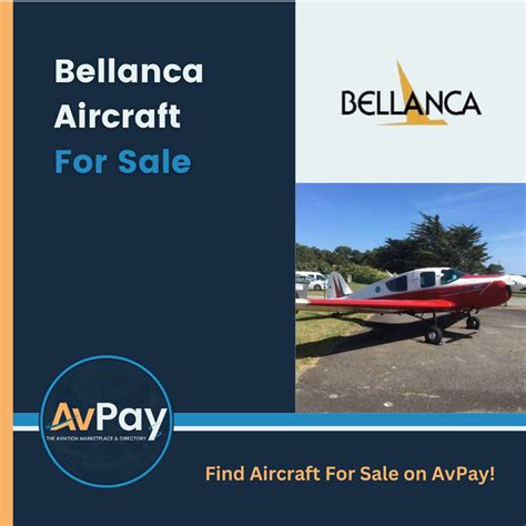 Bellanca Aircraft was an aircraft manufacturer that was founded in 1927 ...