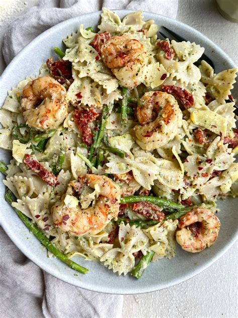 Prawn Asparagus Pasta Salad at Kimberly Betts blog