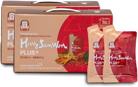 CheongKwanJang Hong Sam Won Plus - Korean Red India | Ubuy