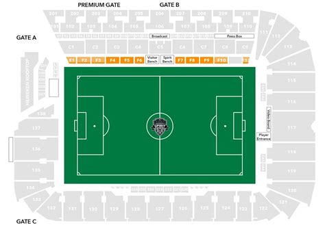 Club & Field Seating - Washington Spirit