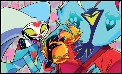 Ozzie + Fizzarolli BURGER TIME | Boss wallpaper, Hotel art, Monster hotel