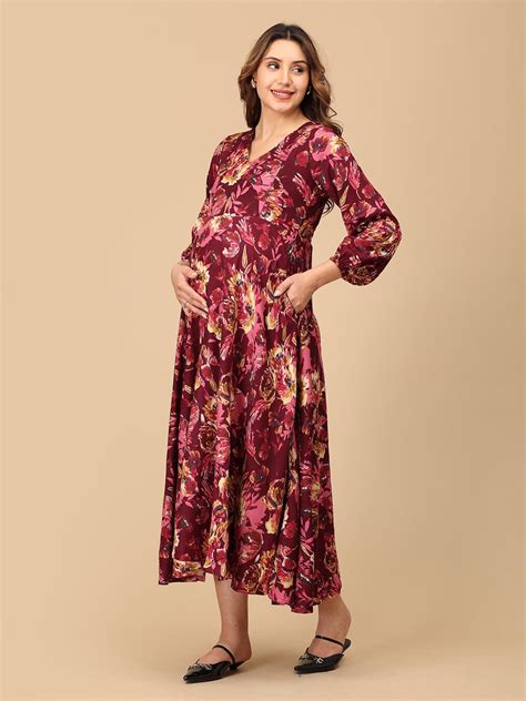 Cork It & Werk It Maternity and Nursing Maxi Dress – The Mom Store