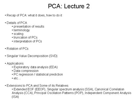 PCA Lecture Notes 的图像结果