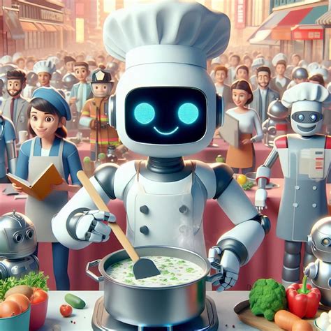 Cooking Robot Drawing 的图像结果