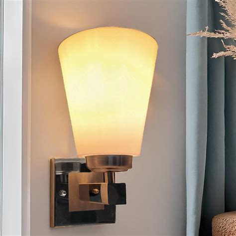 DarkVision Classic Steel Wall Light with PVC Shade Contemporary ...