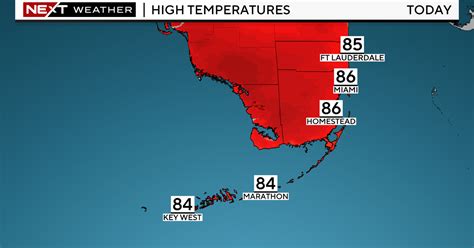 Miami weather forecast: Warm and mostly dry conditions - CBS Miami