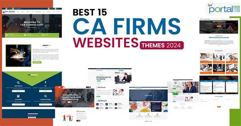 Best 15 Chartered Accountant Website Themes 2025 | CA Portal