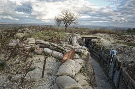 Champagne Ww1 Trenches At Massiges Ww1 Revisited
