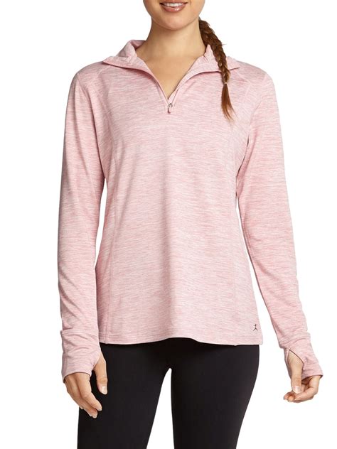 Women's Active Quarter Zip - Walmart.com