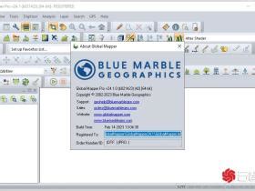 Geographic Map Program 的图像结果
