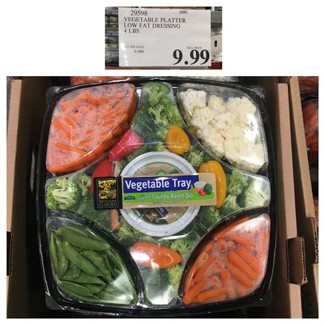 costco veggie tray price