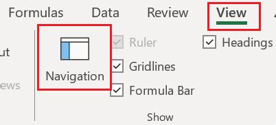 Excel Navigation Tips 的图像结果