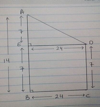 Two poles of height 7 meters and 14 meters stand on a plane. if the ...