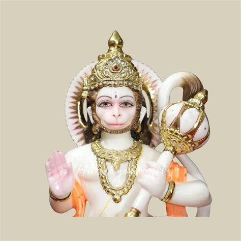 15" hanuman idol for home