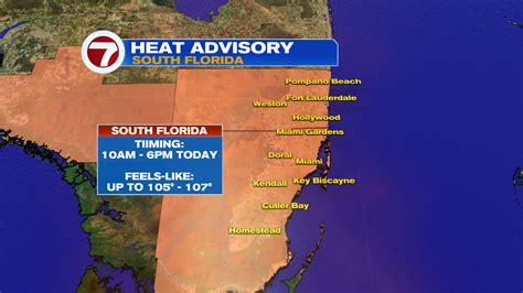 Hot & Dry Now, Wetter Late Week? - WSVN 7News | Miami News, Weather ...