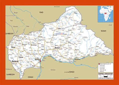 Political Map Of Central America Ezilon Maps Detailed Political Map Of