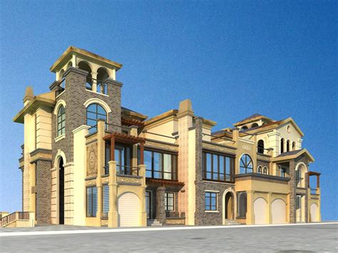 14×10.5米双拼别墅设计图，平屋顶+飘窗，造价50万_盖房知识_图纸之家