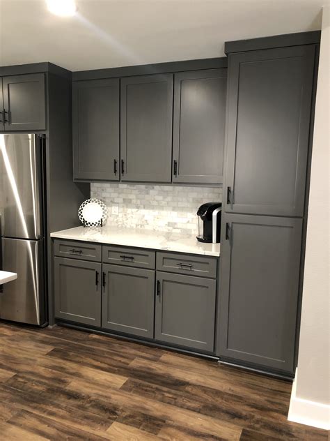 Charcoal Kitchen Cabinet Paint at Jordan Biddle blog