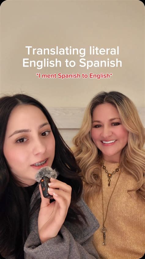 Daniela ueman | Translating literal Spanish to English 👀 #réel # ...
