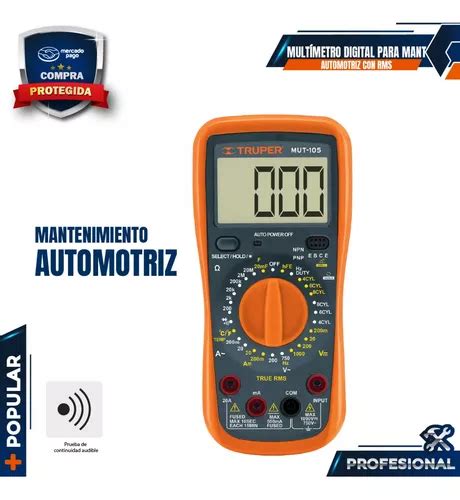 Multímetro Digital Truper MUT-39, 57% OFF | www.elevate.in