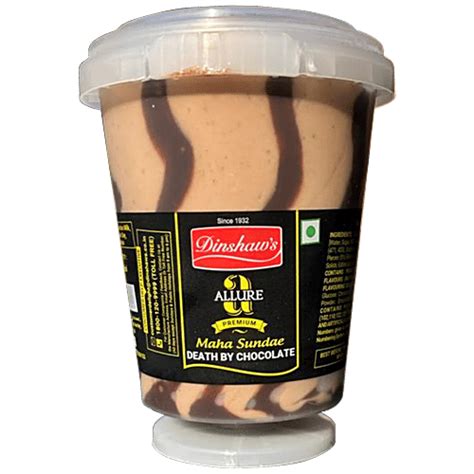 Buy Dinshaws Allure - Premium Death By Chocolate Maha Sundae Online at ...