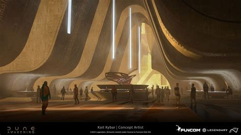 ArtStation - Dune Awakening: Arrakeen in 2025 | Scifi interior, Dune ...