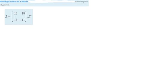 Image result for Power of Square Matrix Calculation