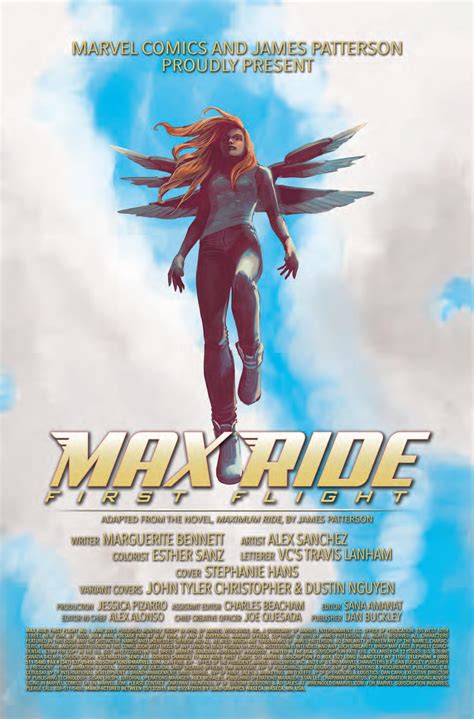 Interview Sana Amanat James Patterson Max Ride First Flight | The Mary Sue