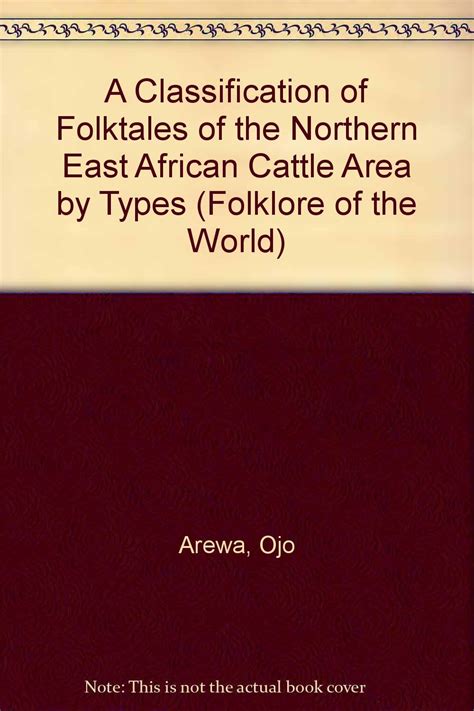 Buy A Classification of Folktales of the Northern East African Cattle ...
