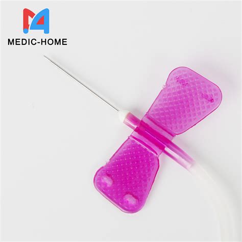 Disposable Blood Collection Needles 21 25 Gauge Butterfly Needle Blood ...