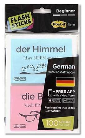 Buy Flashsticks German Beginner Starter Pack Book Online at Low Prices ...