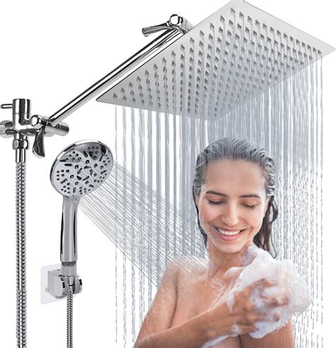 Waterpik Magnetic Dual Dock Adjustable Height Hand Held Shower Head ...