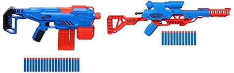 Nerf Alpha Strike Flyte Cs-10 Motorised Blaster 10-Dart Clip-Fed ...