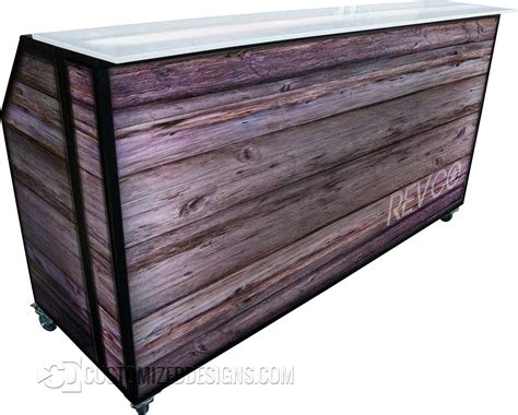 Portable Wood Bar