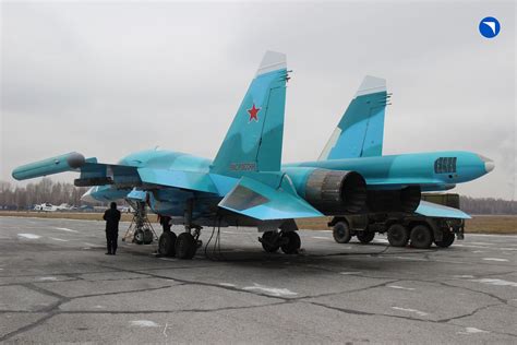 Su-34 Jets Take to Skies After Being Delivered to Russian Aerospace ...