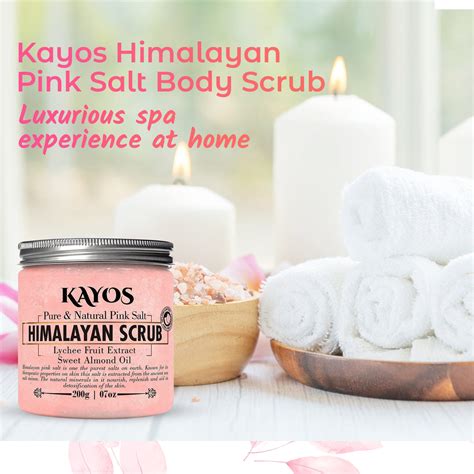 Kayos Himalayan Pink Salt Body Scrub – BuyKayos.com
